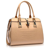 Crocodile Pattern Handbag
