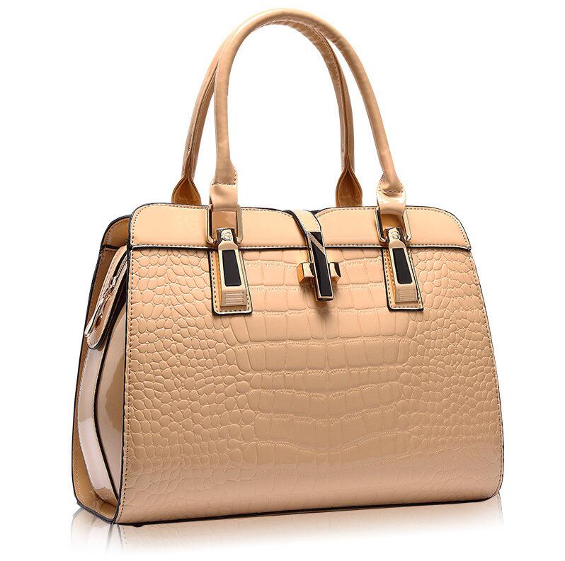 Crocodile Pattern Handbag