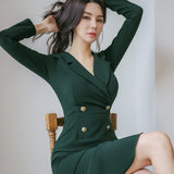 Green Blazer Mermaid Dress