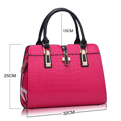 Crocodile Pattern Handbag