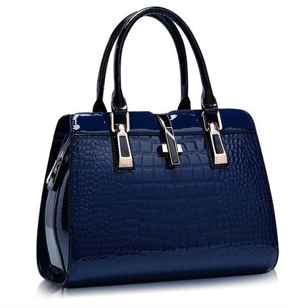 Crocodile Pattern Handbag