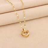 Heart Gold Pendant