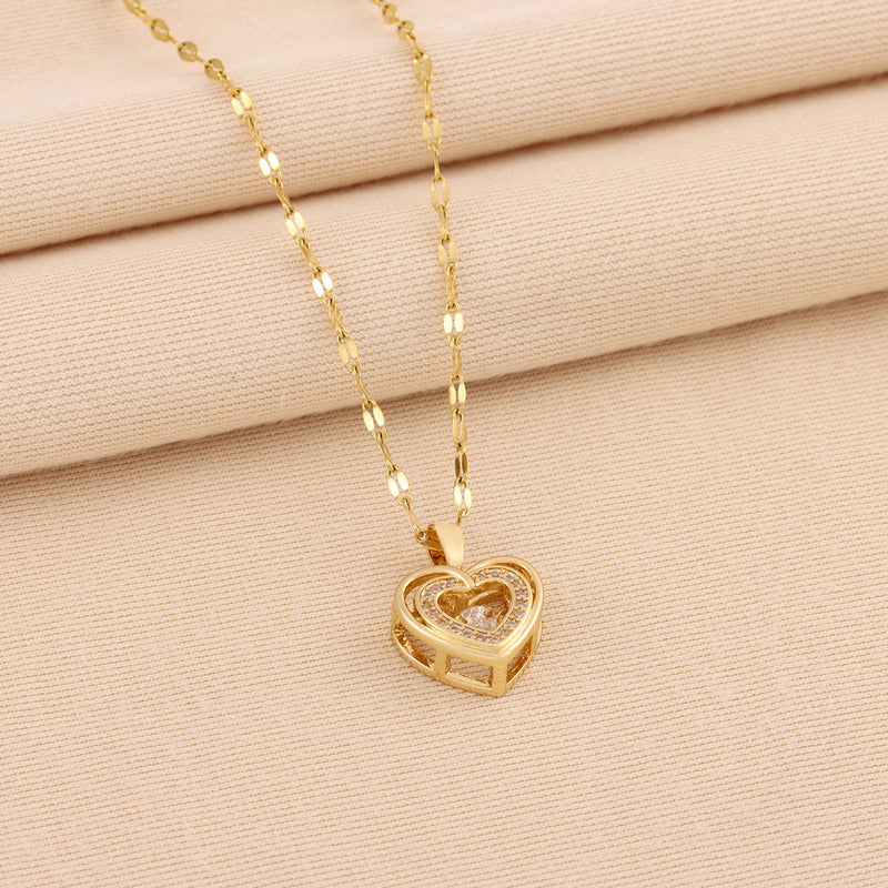 Heart Gold Pendant