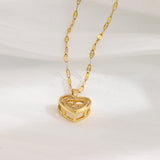 Heart Gold Pendant