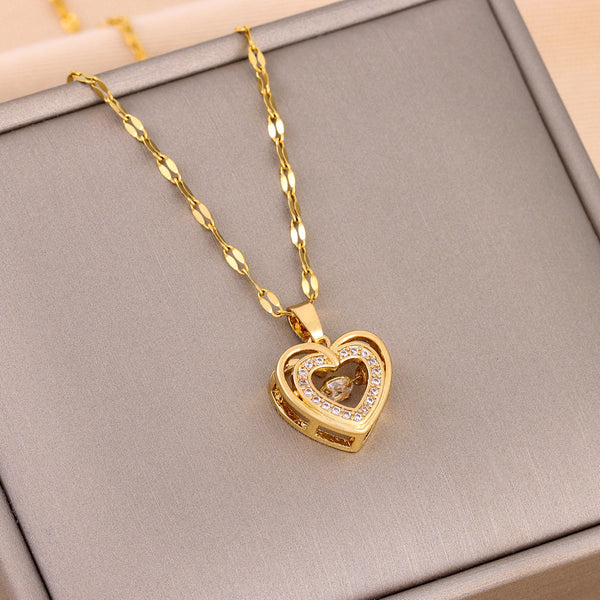 Heart Gold Pendant