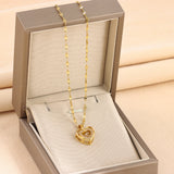 Heart Gold Pendant