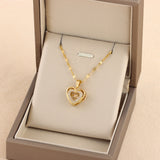 Heart Gold Pendant