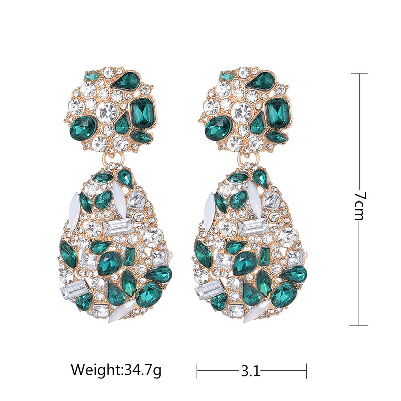Graceful Dangle Silver Earring